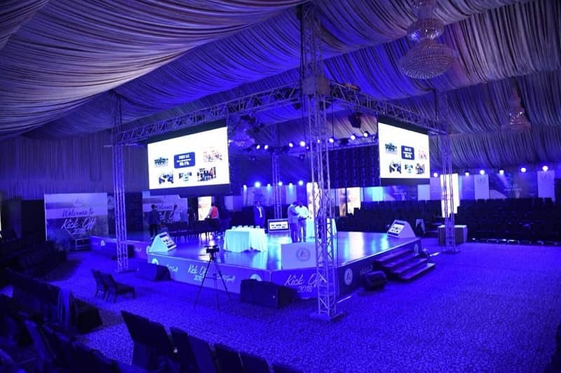 SMD Screen/Dj Sound System/Truss Lights/Projector/LEDs/Lighting Floor 7
