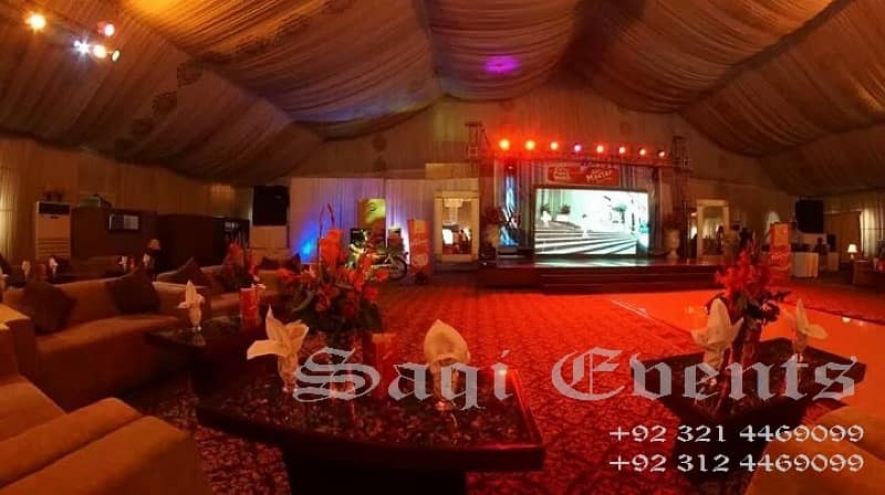 SMD Screen/Dj Sound System/Truss Lights/Projector/LEDs/Lighting Floor 9
