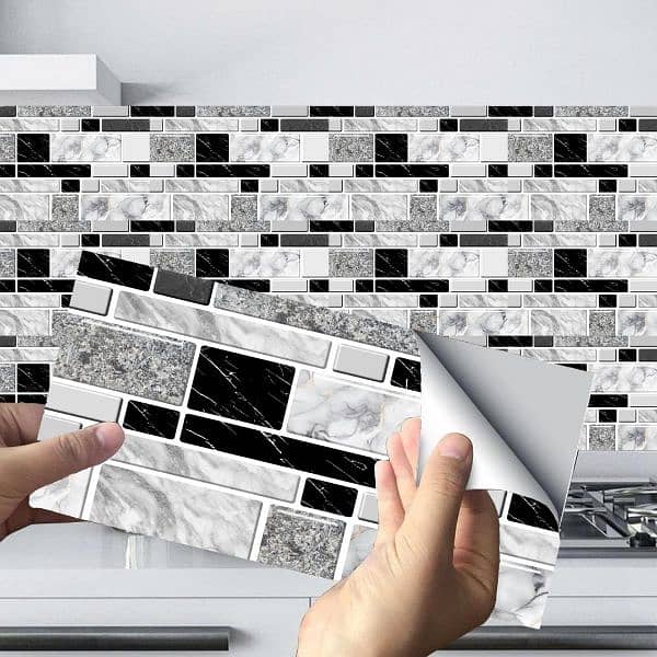 48 pcs wall brick wall laminated sheet 1