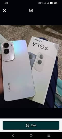 Vivo y19s 6+6.128 40day use no any one scratch