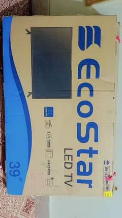 eco star led 39" good condition non repaired non touched