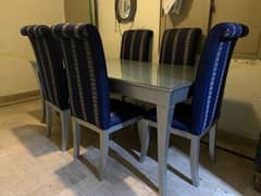 6 Chairs Dining Table Vip Conditon