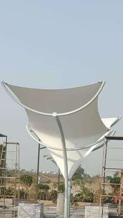 Best Tensile shade in Pakistan - Canopy - Cafe roof - Car park - Porch