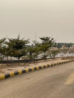 Park facing ready for construction plot for sale DHA Phase 7 Islamabad