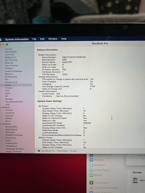 Macbook Pro 2017 Core i7 2.97 GHZ Processor 9