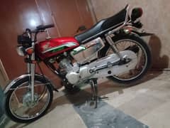 Honda Special Edition 125 2023 Karachi Number.