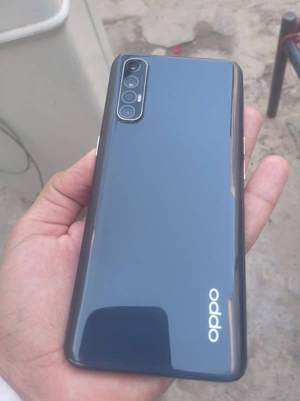 Oppo Reno 3pro 8/256 no fault front display finger All ok butt box not 0
