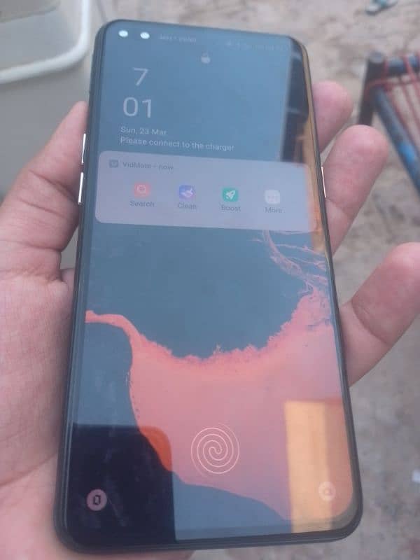 Oppo Reno 3pro 8/256 no fault front display finger All ok butt box not 9