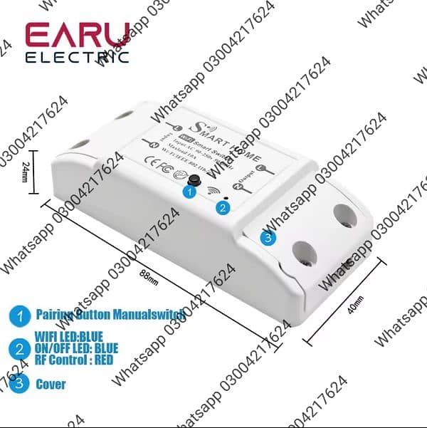 eWeLink Mine WiFi 10A Smart Life solar Switch Sonoff Breaker Module W 4