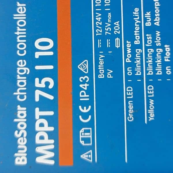 MPPT VICTRON CHARGE CONTROLLER 3