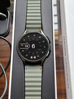 Global Samsung Galaxy watch 7 44mm Green  with free gift redmi earbuds