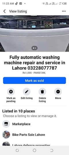 automatic washing machine repair and service in LAHORE home service