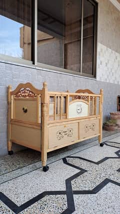 wooden baby cots