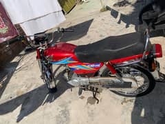 Cd 70 model 2019 condition 10/9 no any fault urgent sale