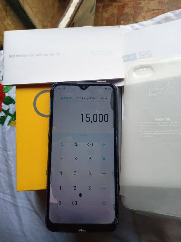 Realme  C2 3Gb32Gb  condishon 8/10. Ha Sirf Box Sat ha 1