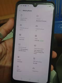 Oppo F15  8+5ram 128 memory  Dual sim official approved