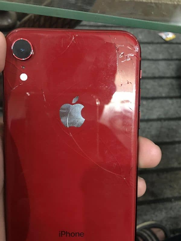 iPhone Xr red colour . 64 GB jv 0