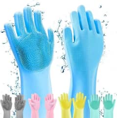 Gloves Silicone / kitchen Glove / Watchable Glove