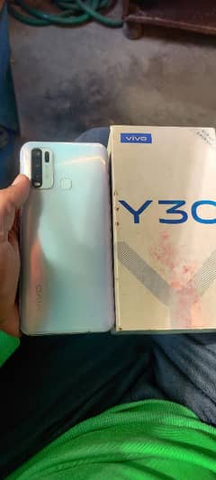 vivo y30 4 64gb sath box ha chgar nhi ha