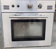 Gas plus electrical oven