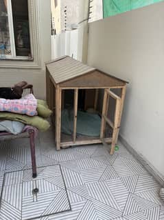 Dog house wooden