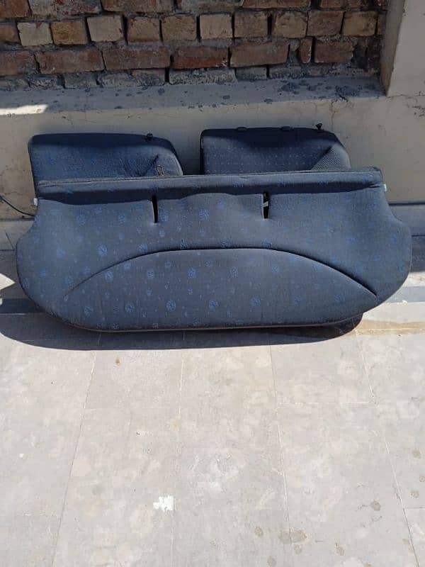 vitz 2000 model original back seats 2