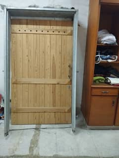 Wooden door