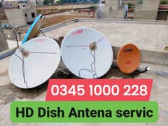 HD Dish Antenna TV installation 03096900051