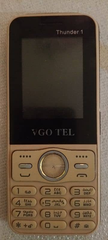 VGO TEL KEYPADE MOBILE thunde 1 0