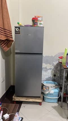 Haier medium fridge.