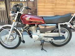 Honda 125 self start special edition model 2022 all Punjab number