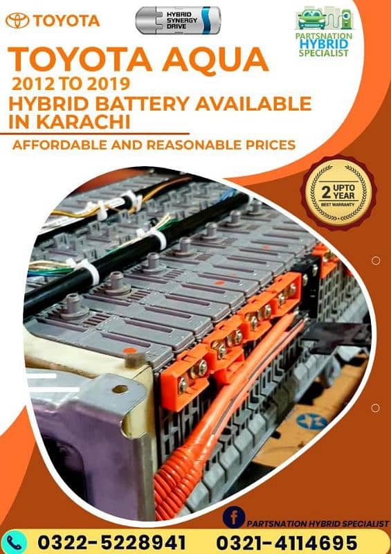Toyota Aqua /Prius Hybrid battery/ABS Brake Fielder,Axio,Vezel,Shuttle 7