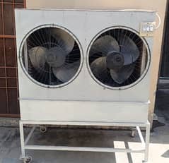 air cooler double fan +pump condition good