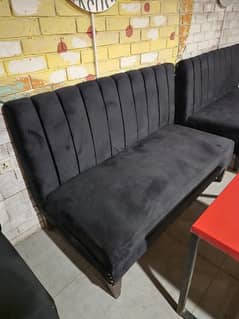 Balck Velvet Sofa