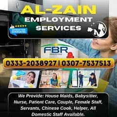 Chinese Cook Pakistani Chef Couple Driver Filipino Maids Nanny Cleaner