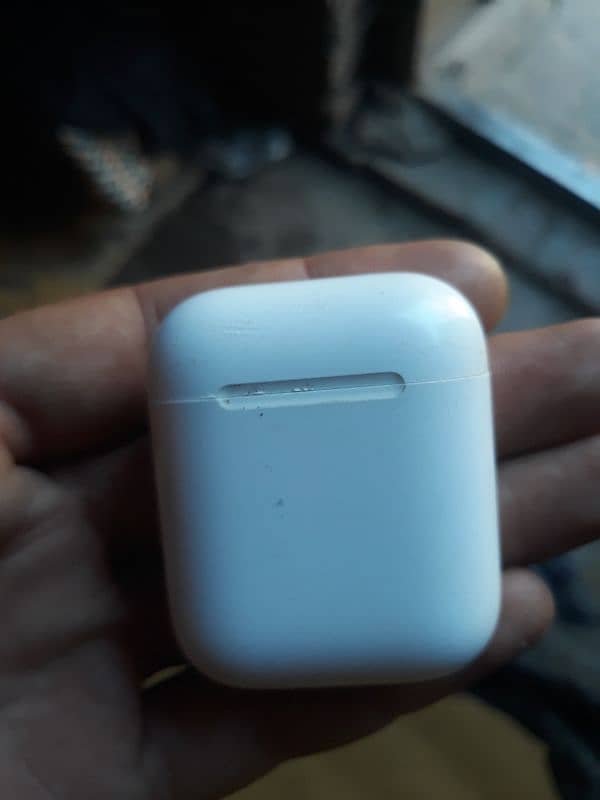 only case of original apple airbuds 2nd genration 2 full ok 100% orgnl 4