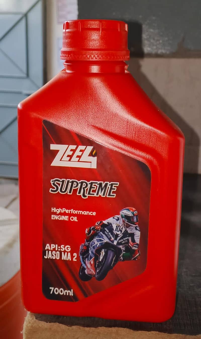 ZEE4 SUPREME BIKE ENGINE OIL | 700ml | API SG JASO MA2 | 20W-50 1