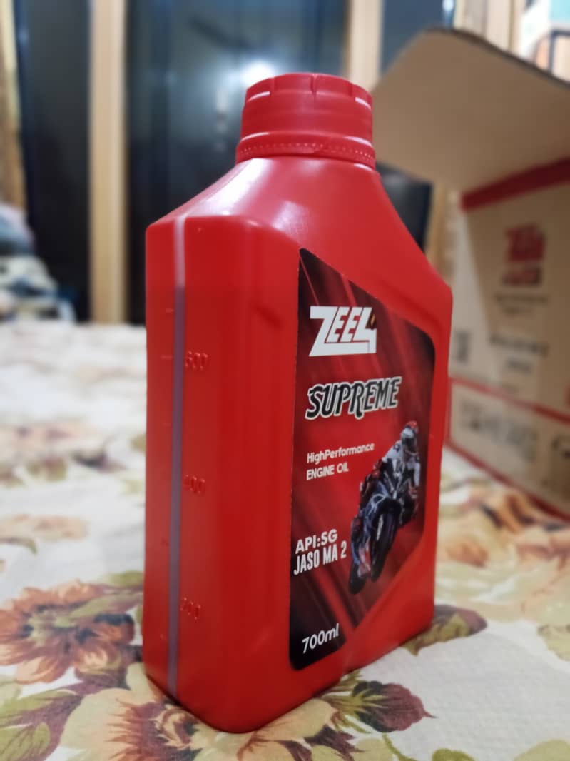 ZEE4 SUPREME BIKE ENGINE OIL | 700ml | API SG JASO MA2 | 20W-50 2