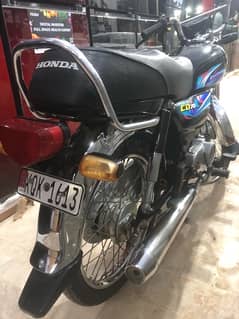 Honda 70 2024 black colour