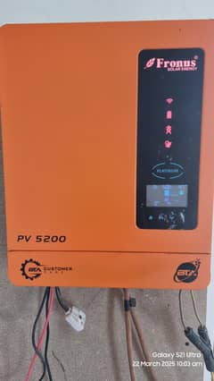 Fronus PV5200 for sale with box