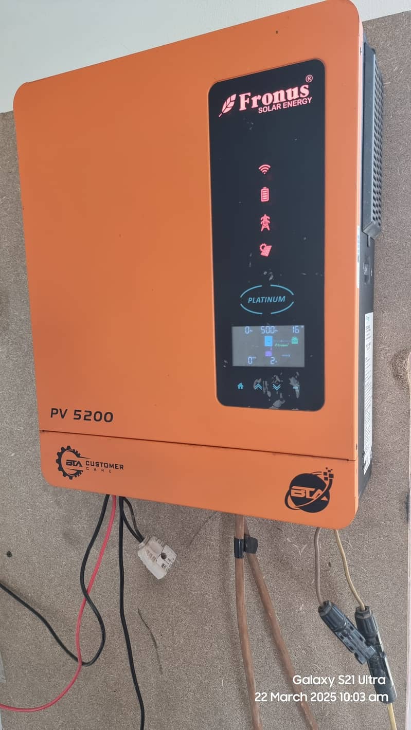 Fronus PV5200 for sale with box 2