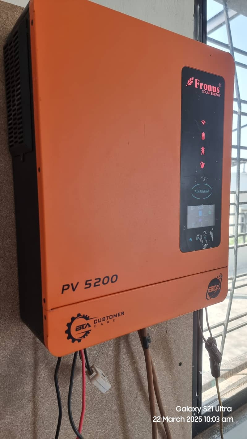 Fronus PV5200 for sale with box 4