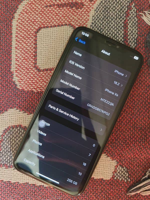 iphone xs non pta (256 GB) 5