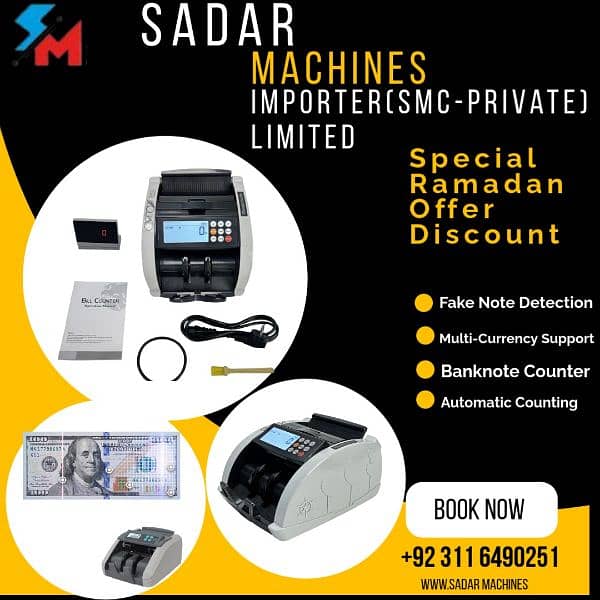 Cash Counting Machine Cash Sorting Machine State bank approved Banking 19