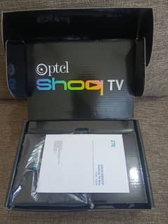 PTCL SHOQ Android TV Box, Box Pack.