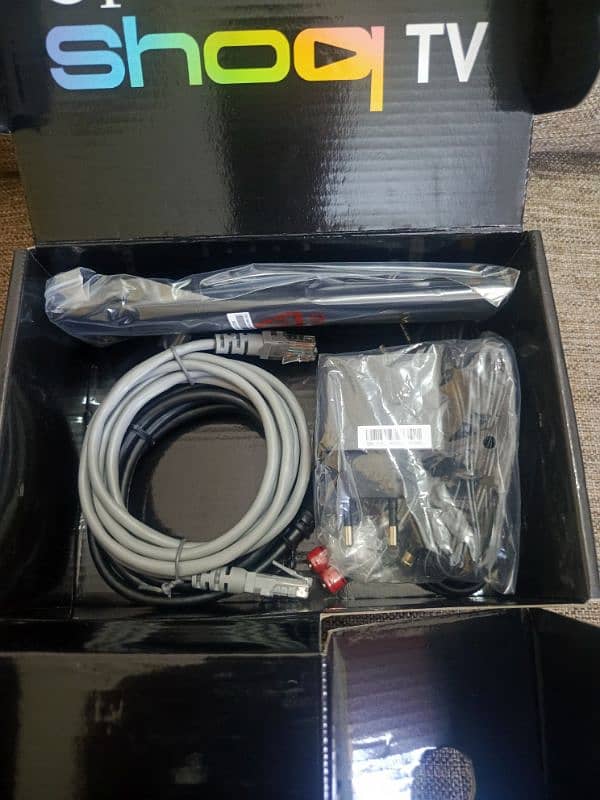 PTCL SHOQ Android TV Box, Box Pack. 7