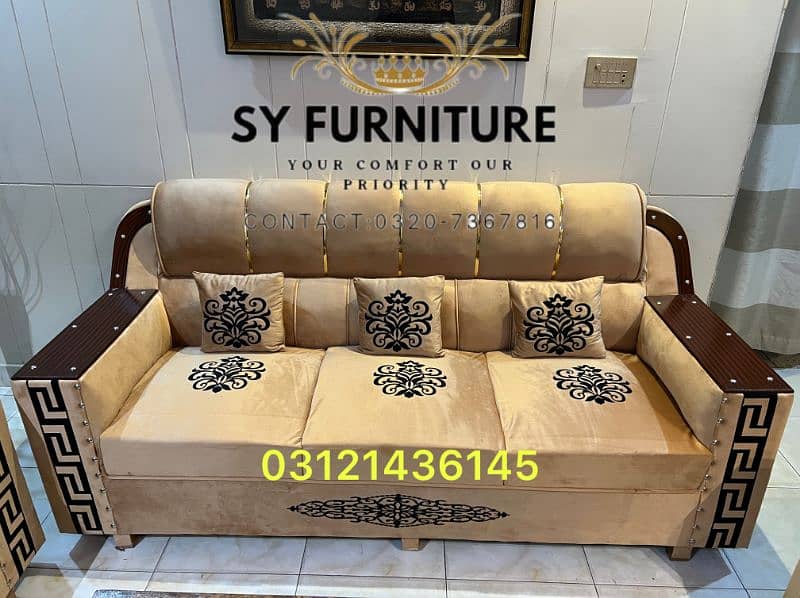 New sofa set 6 seater 1