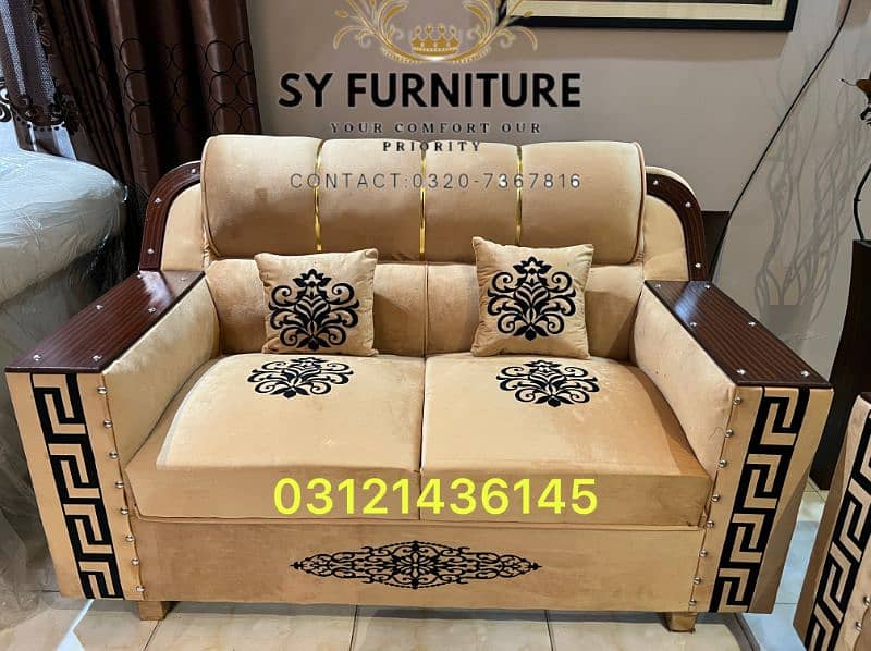 New sofa set 6 seater 2