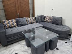 L Shape 6 Seater Sofa