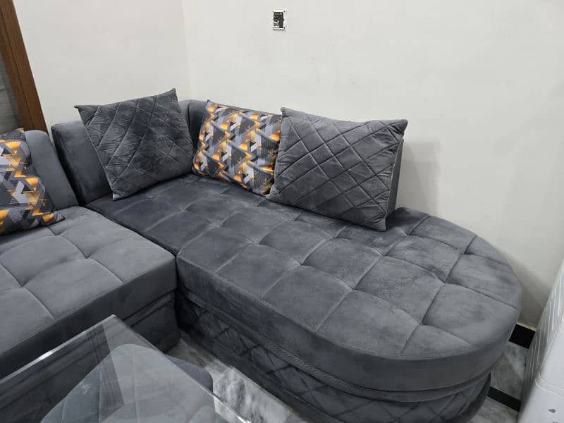 L Shape 6 Seater Sofa 3
